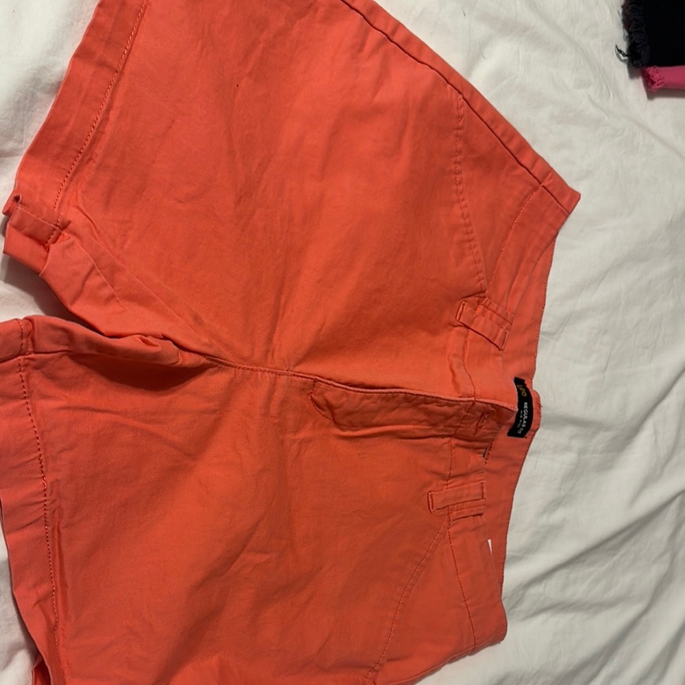 Forever 21 Orange High Waist Summer Shorts